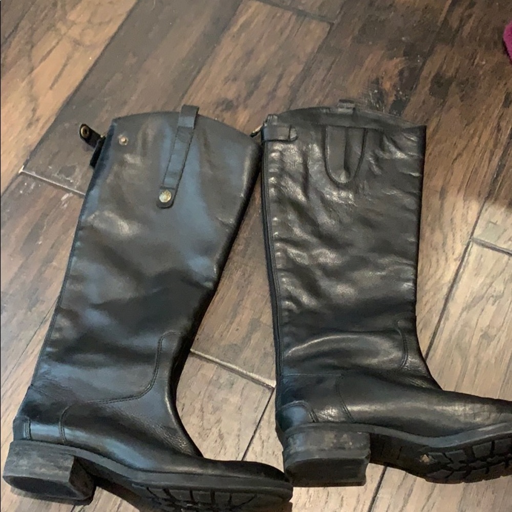 Sam Edelman PENNY LEATHER RIDING BOOT - Picture 3 of 7